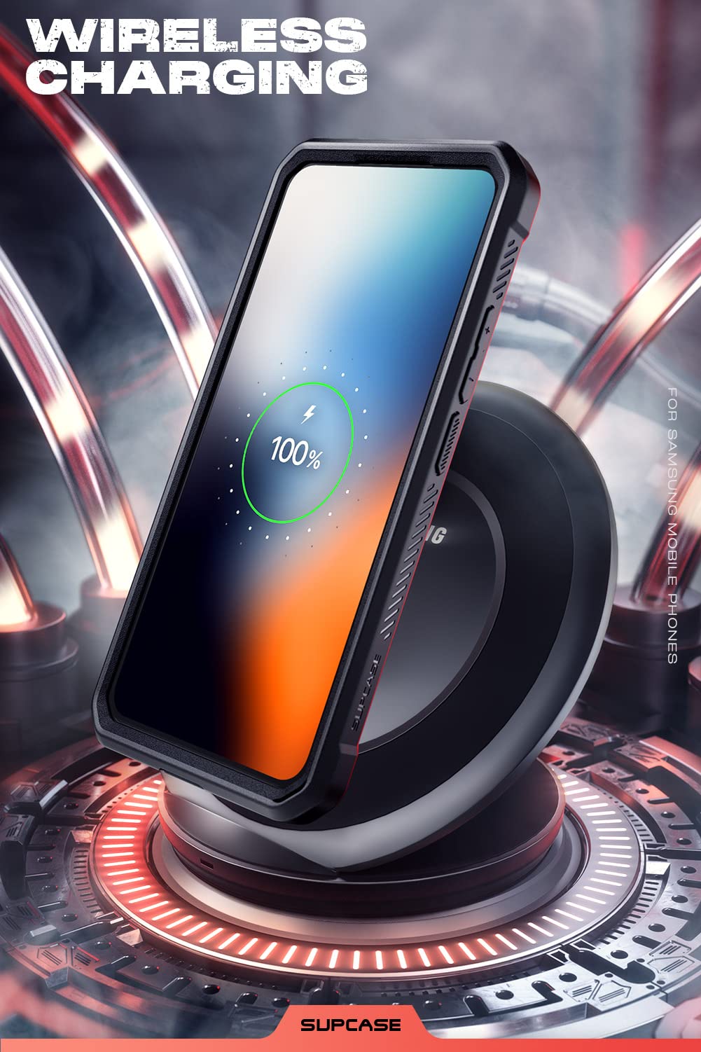 SUPCASE Unicorn Beetle Pro Case for Samsung Galaxy S22 Ultra (6.8 inch) 5G Heavy Duty Protective Case Without Screen Protector with Belt Clip and Stand 2022 Edition Black - Image 8