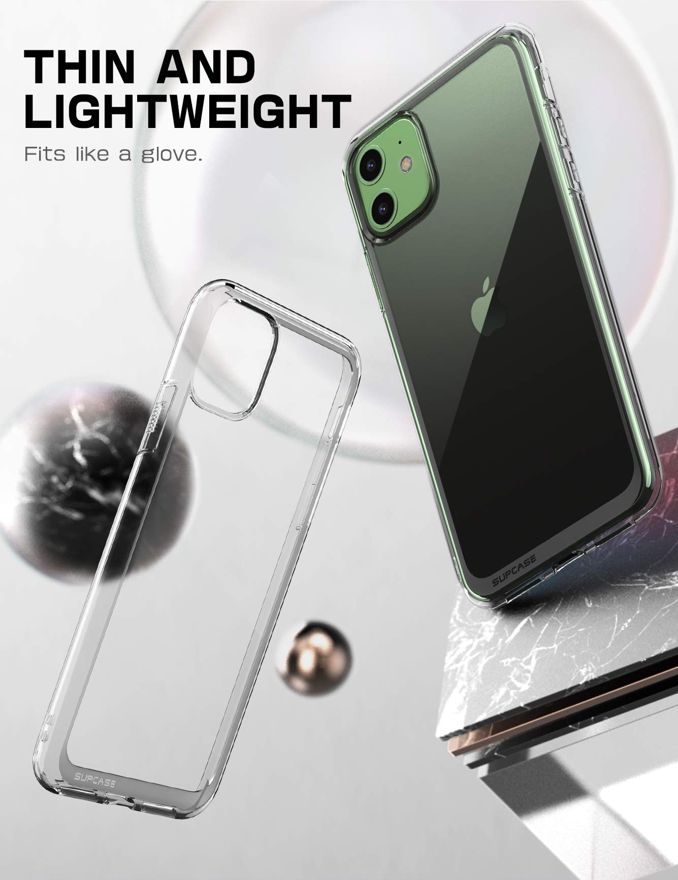 SUPCASE Unicorn Beetle Style Series Case Designed for iPhone 11 6.1 Inch (2019 Release), Premium Hybrid Protective Clear Case (Clear) - Image 4