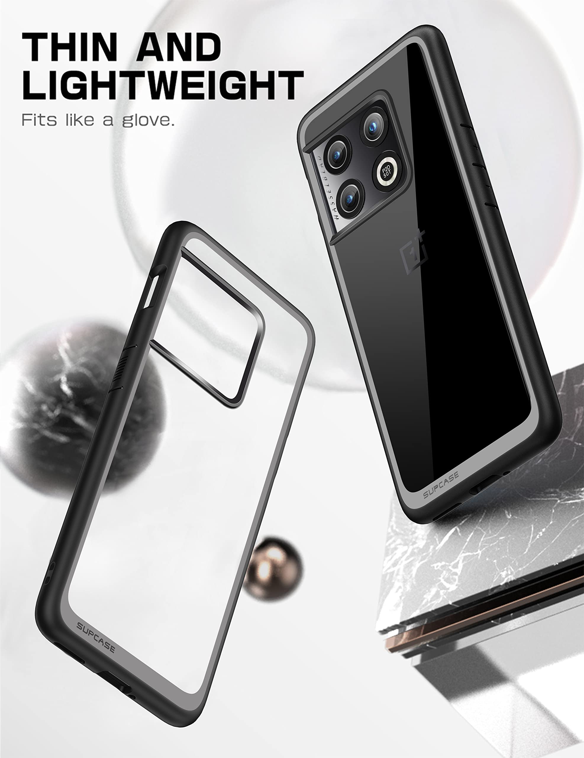 SUPCASE Unicorn Beetle Style Series Case Designed for OnePlus 10 Pro 5G (2022 Release), Premium Hybrid Protective Clear Case (Black) - Image 4