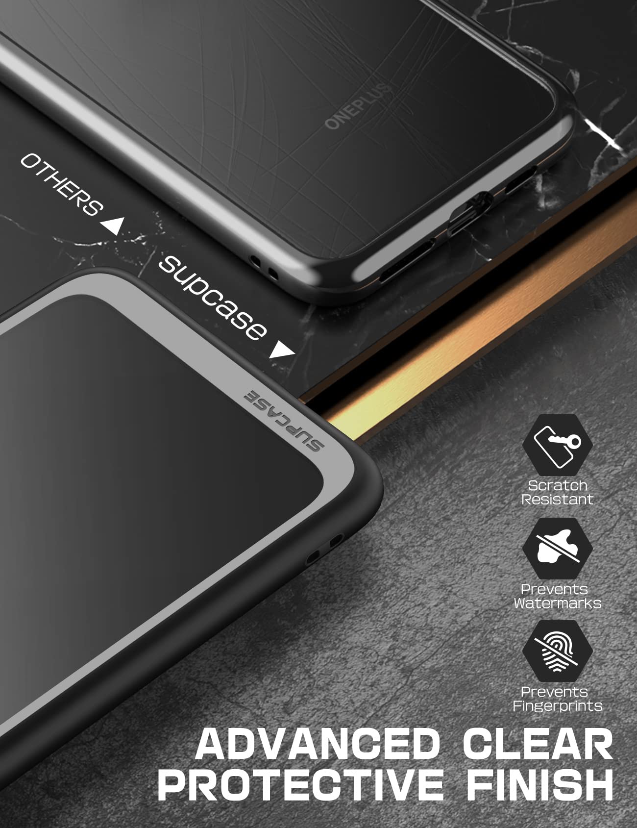 SUPCASE Unicorn Beetle Style Series Case Designed for OnePlus 10 Pro 5G (2022 Release), Premium Hybrid Protective Clear Case (Black) - Image 5