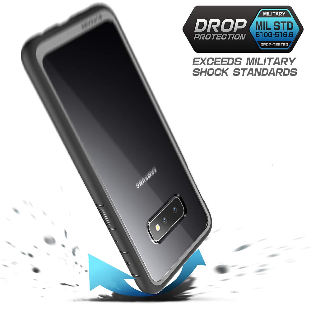 SupCase Unicorn Beetle Style Series Designed for Samsung Galaxy S10e Case 2019 Release PC and TPU Premium Hybrid Protective Clear Slim Fit Case (Black) - Image 4