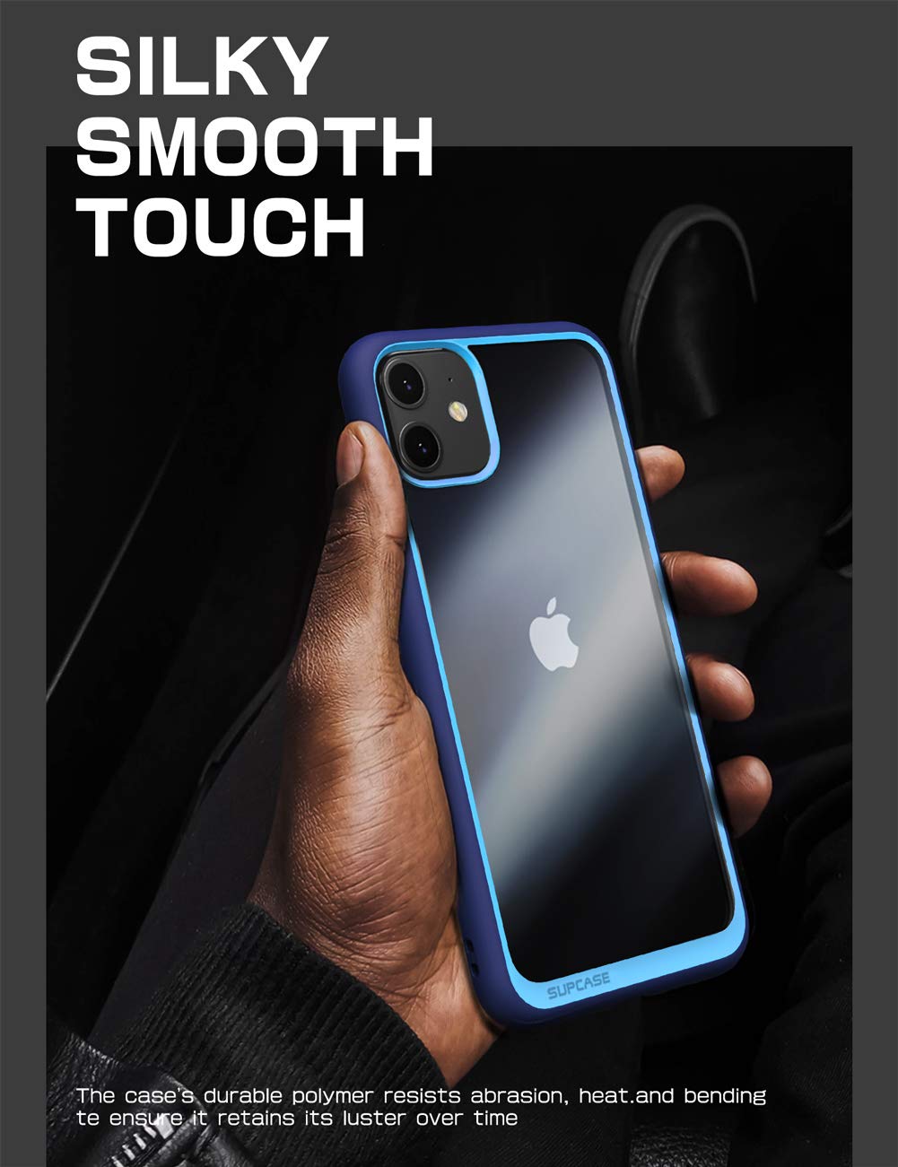 SUPCASE Unicorn Beetle Style Series Premium Hybrid Protective Clear Case for 6.1-Inch iPhone 11 (2019), Navy - Image 7